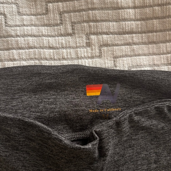 Aviator nation leggings with bolt decal dark grey - Picture 7 of 8